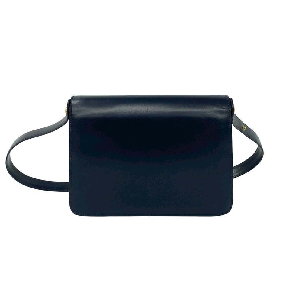 GUCCI Vintage Red Leather Horsebit Shoulder Bag - Picture 3 of 10
